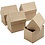 Creativ Company Huizen, H: 10,5 cm, afm 6x8,5 cm, 4 stuk/ 1 doos