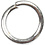 Creativ Company Ringen, afm 4,4 mm, dikte 0,7 mm, verzilverd, 500 stuk/ 1 doos