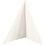 Creativ Company Servetten, afm 33x33 cm, wit, 20 stuk/ 1 doos