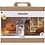 Creativ Company Maxi Hobbyset Decoratie, Spookhuis, zwart, lichtbruin, oranje, 1 doos
