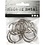 Creativ Company Boekbindersring, d 25 mm, dikte 2,7 mm, 10 stuk/ 1 doos