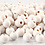 Creativ Company Houten Kralen, d 8 mm, gatgrootte 2 mm, wit, 15 gr/ 1 doos