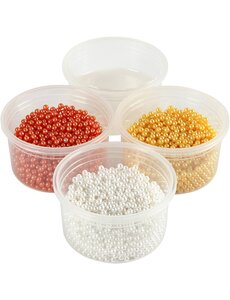 Pearl Clay Pearl Clay®, oranje, wit, geel, 3x25+38 gr, 1 set