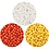 Pearl Clay Pearl Clay®, oranje, wit, geel, 3x25+38 gr, 1 set