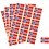 Creativ Company Vlag, afm 15x22 mm, 72 stuk/ 1 doos