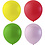 Creativ Company Ballonnen, rond, d 23 cm, neon kleuren, 10 stuk/ 1 doos
