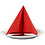 Creativ Company Servetten, afm 33x33 cm, rood, 20 stuk/ 1 doos