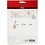 Creativ Company Creative mini kit, macramé sneeuwvlok, H: 10 cm, 1 doos