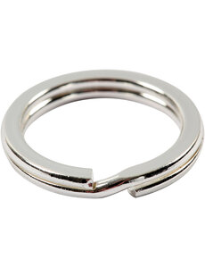 Vivi Gade Splitring, d 15 mm, verzilverd, 15 stuk/ 1 doos