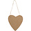 Creativ Company Hart, H: 12,5 cm, 1 stuk