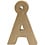 Creativ Company Letter, Å, H: 10 cm, dikte 2 cm, 1 stuk