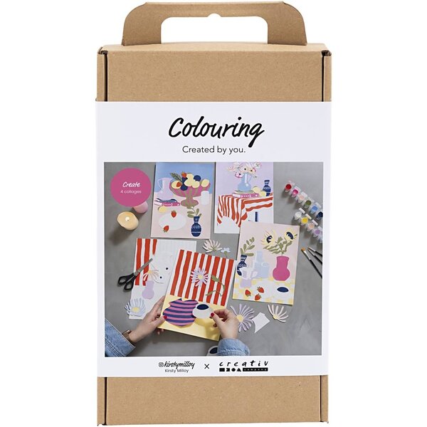 Creativ Company Hobbyset Kleuren, Collage, 1 doos