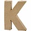Letter, K, H: 10 cm, B: 7,7 cm, dikte 1,7 cm, 1 stuk