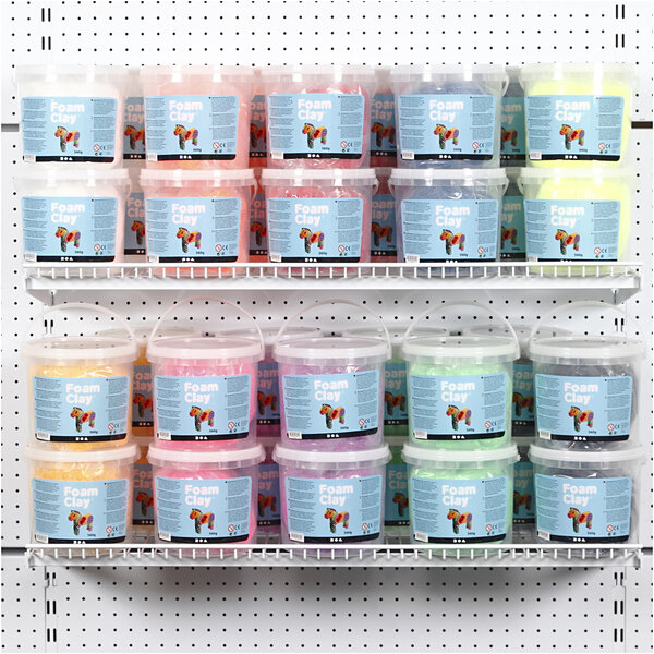 Foam Clay Foam Clay®, diverse kleuren, 10 emmer/ 1 doos