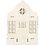 Creativ Company Huis, H: 24 cm, D: 6(12,5) cm, B: 19 cm, 1 stuk