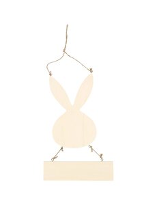 Creativ Company Konijn met bord