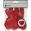 Creativ Company Ballonnen, hart, rood, 8 stuk/ 1 doos