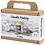 Creativ Company Mini Hobbyset Kaarsen Maken, Sojakaars met aventurien en amethist, crème, off white, 1 doos