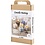Creativ Company Hobbyset Kaarsen Maken, Bubble sojakaars, beige, lichtblauw, crème, 1 doos