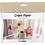 Creativ Company Mini hobbyset crêpepapier, Bloemen, pastelkleuren, 1 doos
