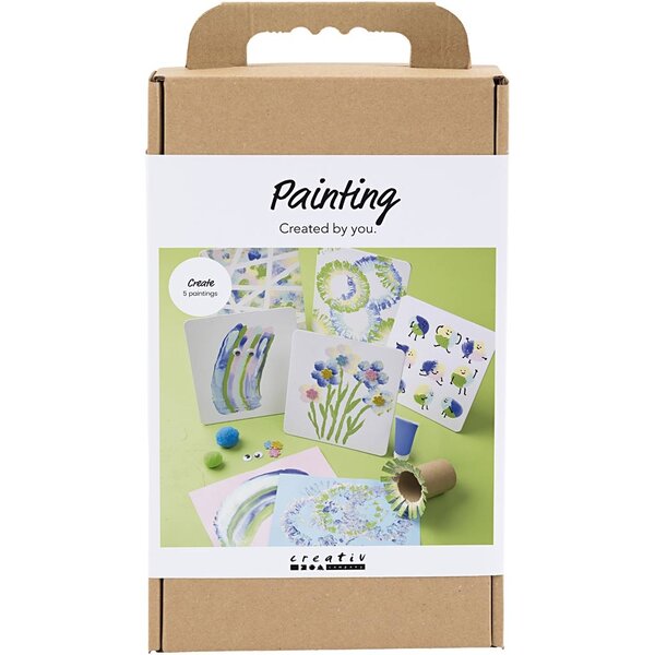 Creativ Company Hobbyset Schilderen, diverse kleuren, 1 doos