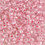 Creativ Company Rocailles, d 4 mm, afm 6/0, gatgrootte 0,9-1,2 mm, roze kern, 25 gr/ 1 doos
