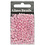 Creativ Company Rocailles, d 4 mm, afm 6/0, gatgrootte 0,9-1,2 mm, roze kern, 25 gr/ 1 doos