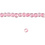 Creativ Company Rocailles, d 4 mm, afm 6/0, gatgrootte 0,9-1,2 mm, roze kern, 25 gr/ 1 doos