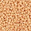 Creativ Company Rocailles, d 3 mm, afm 8/0, gatgrootte 0,6-1,0 mm, peach, 25 gr/ 1 doos