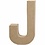 Letter, J, H: 20,5 cm, B: 11,5 cm, dikte 2,5 cm, 1 stuk