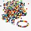 Creativ Company Pony kralen, d 6 mm, gatgrootte 3 mm, diverse kleuren, 425 gr, 700 ml/ 1 Doosje