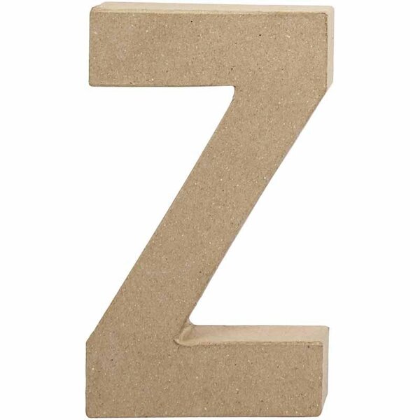 Creativ Company Letter, Z, H: 20,2 cm, B: 11,2 cm, dikte 2,5 cm, 1 stuk