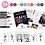 Creativ Company Hobbyset Illustratie, Harley Quinn, diverse kleuren, 1 doos