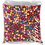 Houten kralen, d 10 mm, gatgrootte 2,5-3 mm, diverse kleuren, 500 gr/ 1 zak
