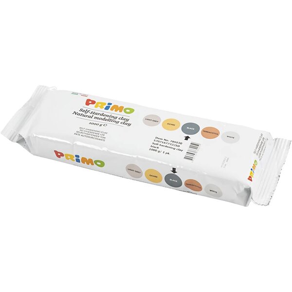 PRIMO Zelfhardende Klei, zwart, 1000 gr/ 1 doos