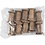 Creativ Company Spoel, H: 70 mm, d 30+48 mm, gatgrootte 10 mm, 10 stuk/ 1 doos