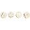 Creativ Company 2-in-1 Hangende decoraties, d 7 cm, gatgrootte 3 mm, dikte 4 mm, 8 stuk/ 1 doos