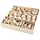Creativ Company Kerstdecoratie, H: 5,5-9 cm, 72 stuk/ 1 doos
