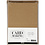 Creativ Company Kaarten en enveloppen, afmeting kaart 10,5x15 cm, afmeting envelop 11,5x16,5 cm, 120+240 gr, naturel, 50 set/ 1 doos