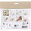 Creativ Company Mini Hobbyset Boetseren, Ei met kraaltjes, pastelkleuren, 1 doos