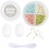 Creativ Company Mini Hobbyset Boetseren, Ei met kraaltjes, pastelkleuren, 1 doos
