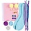 Creativ Company Hobbyset Decoratie, Sokkenmonster, diverse kleuren, 1 doos