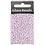 Rocailles, d 3 mm, afm 8/0, gatgrootte 0,6-1,0 mm, lichtroze, 25 gr/ 1 doos