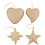Creativ Company Kersthangers, d 8 cm, 80 stuk/ 1 doos