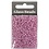 Creativ Company Rocailles, d 3 mm, afm 8/0, gatgrootte 0,6-1,0 mm, roze, 25 gr/ 1 doos