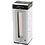 Creativ Company Vaas, H: 11 cm, d 4 cm, wit, 1 stuk