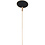 Creativ Company Bord op een stok, afm 7,3x5 cm, dikte 3 mm, 5 stuk/ 1 doos