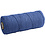 Creativ Company Macramé koord, L: 315 M, dikte 1 mm, Dunne kwaliteit 12/12, blauw, 220 gr/ 1 bol