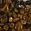 Creativ Company Kristallen kralen, Tijgeroog, d 7-12 mm, gatgrootte 1 mm, bruin, 63 stuk/ 1 doos