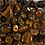 Creativ Company Kristallen kralen, Tijgeroog, d 7-12 mm, gatgrootte 1 mm, bruin, 63 stuk/ 1 doos
